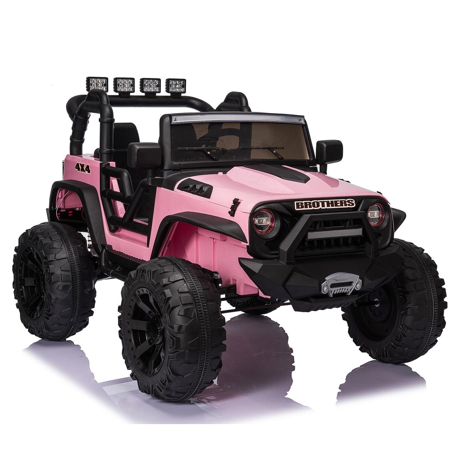 Premium 24V Electric Kids Ride-On Truck with MP3, LED Lights, and Remote Control - 3 Speeds, 2X200W Motors