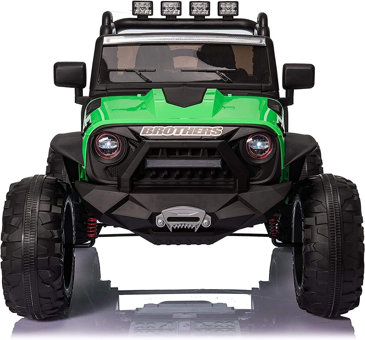 Premium 24V Electric Kids Jeep with 2X200W Battery, Remote Control, and 3-Speed Options