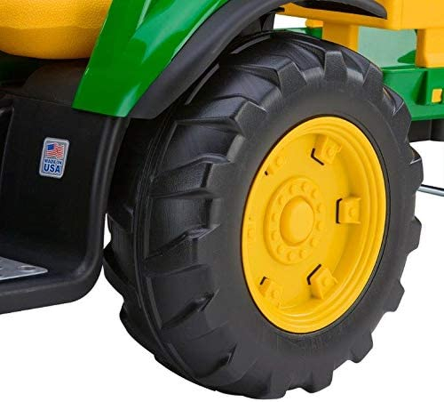 John Deere Ground Force Tractor and Trailer Set