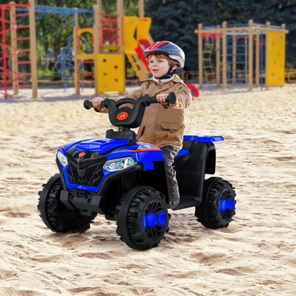 Electric Kids ATV with Forward/Reverse Switch and 4-Wheel Beach Buggy Design
