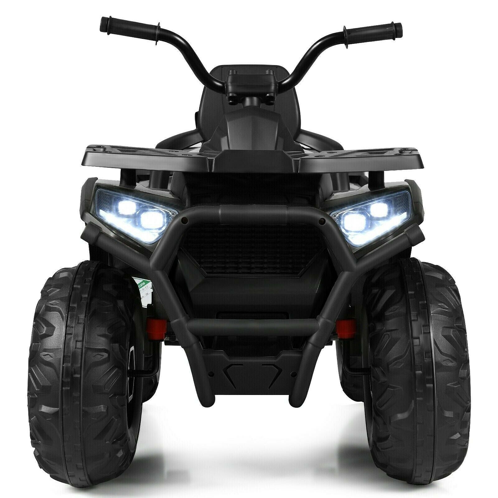 12 Volt Children's Electric Four-Wheeler ATV Quad with MP3 Player and LED Illumination