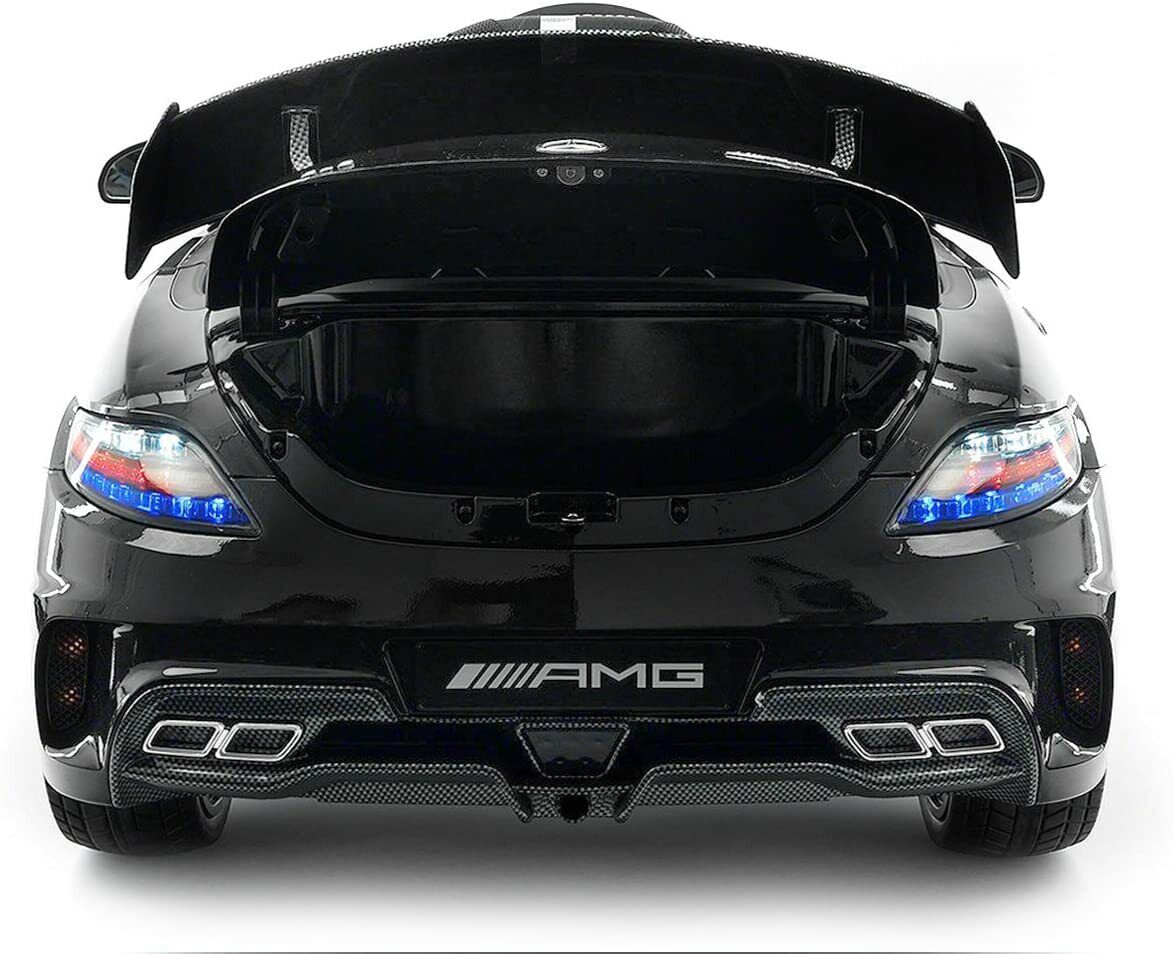 2022 Obsidian SLS AMG Mercedes Benz Ride-On Car for Children 12V Battery-Powered Kids Toy