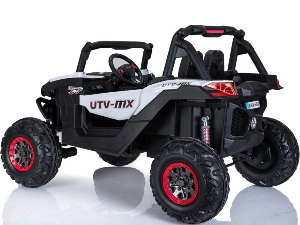 Black Mini Moto UTV 4x4 12v (2.4ghz RC) Two Seater Electric - Ride On Vehicle for Toddlers