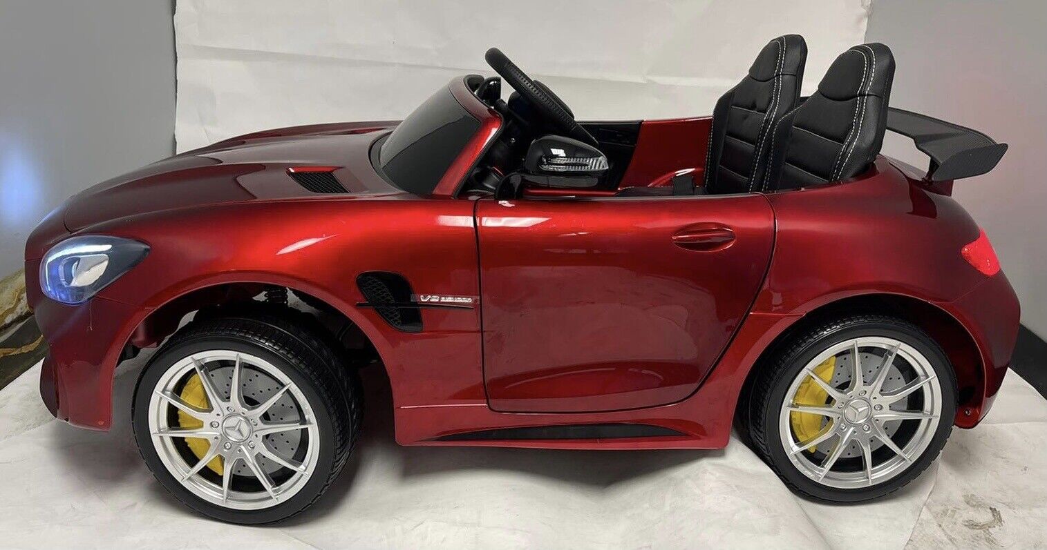 Double the Fun: 12V Remote Control Electric Car for Kids with Dual Seats