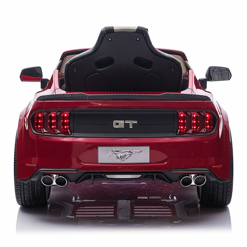 24V Children's Boys Ride-On Ford Mustang GT Custom Edition Car with Dual High-Powered Motors and Remote Control