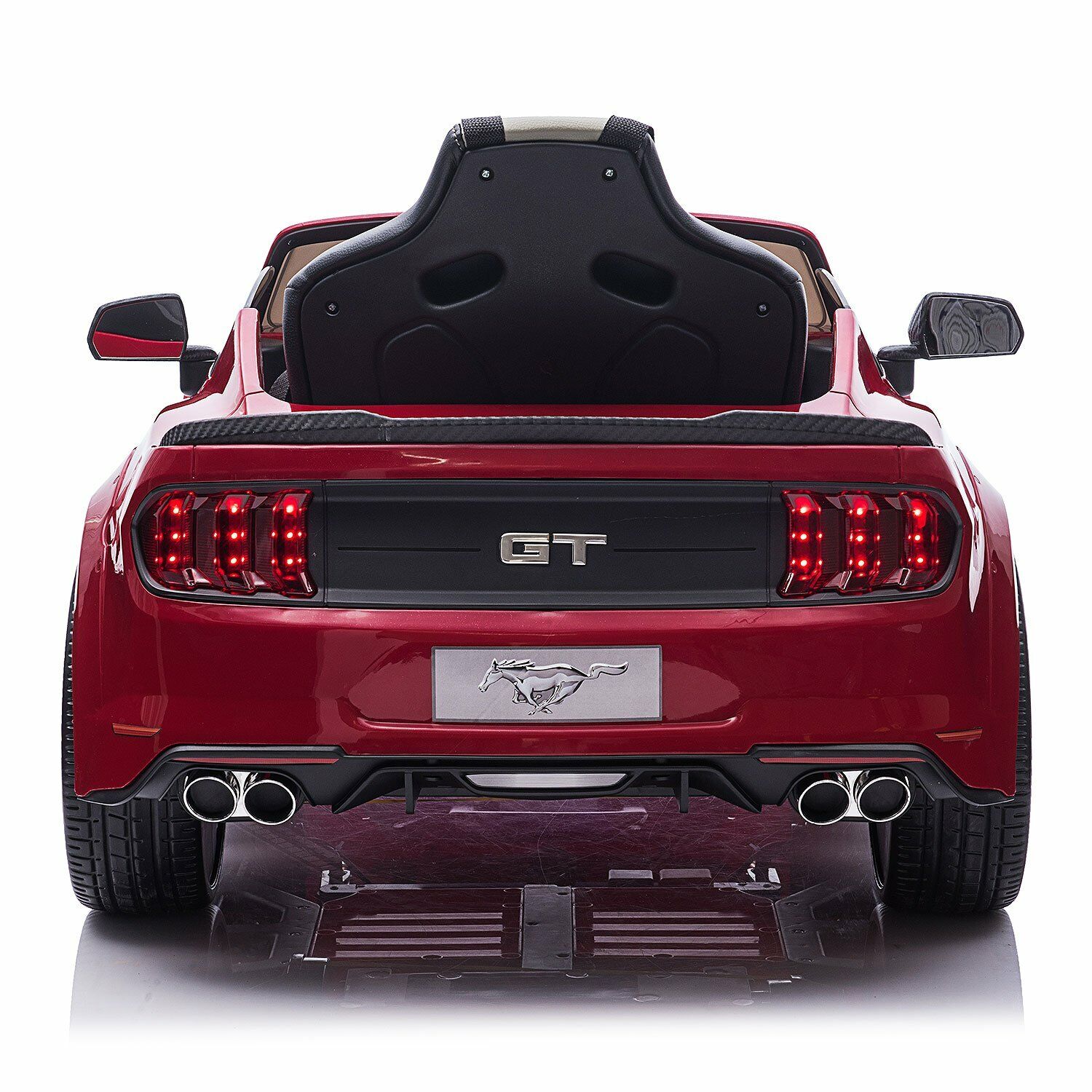 24V Children's Boys Ride-On Ford Mustang GT Custom Edition Car with Dual High-Powered Motors and Remote Control