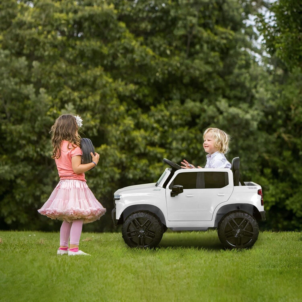 Chevrolet Silverado 12V Kids Electric Ride-On Truck for Boys and Girls