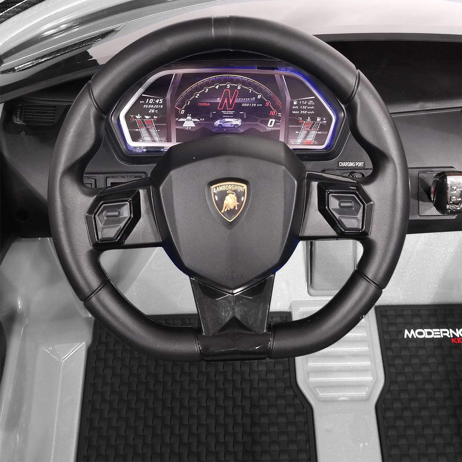 24V 2 SEATS AUTHENTIC LAMBORGHINI AVENTADOR SVJ KIDS RIDE-ON SPORTS VEHICLE WITH LIGHTS AND REMOTE CONTROL