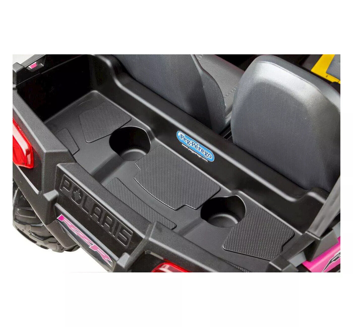 Peg Perego 12V Polaris RZR 900 Pink Powered Ride-On Toy for Kids