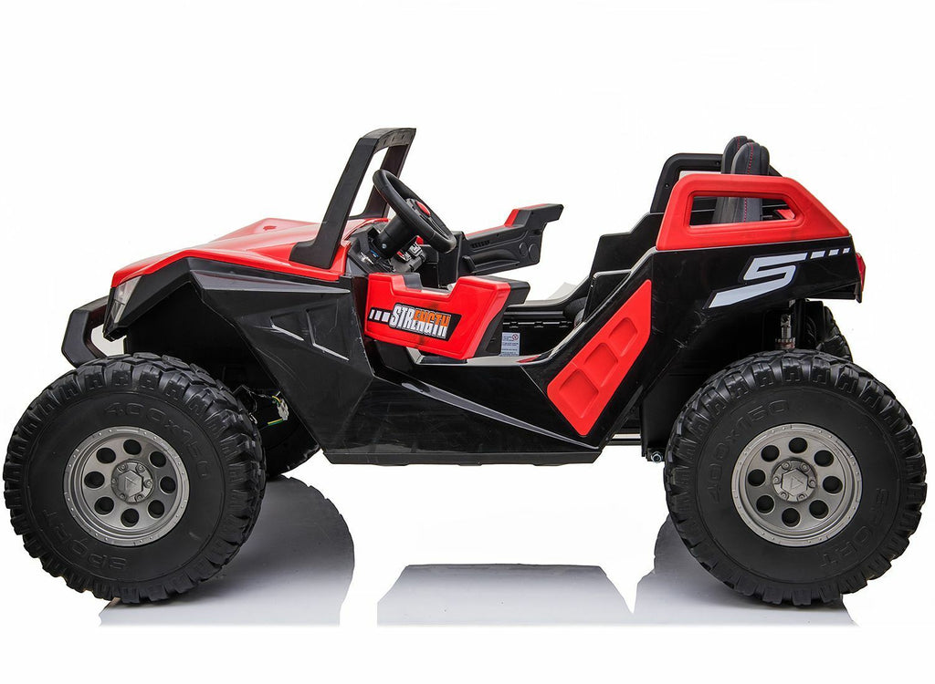 24V Electric Car for Kids - Buggy with Remote Control and 3 Seats