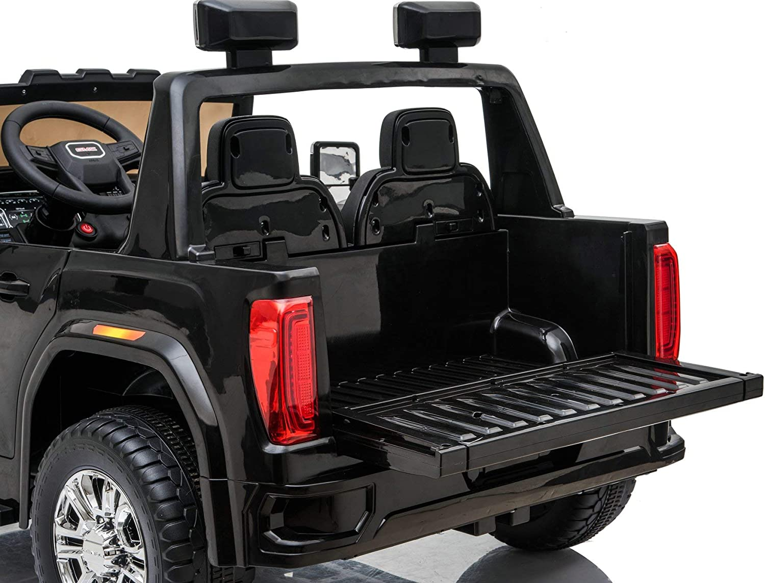 GMC Sierra Denali HD Two Seater 12 Volt Ride-On Truck with 2.4G Remote Control, Limited Edition