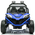 24V Electric 2-Seater Kids Ride-On 4WD UTV Truck with Remote Control Blue
