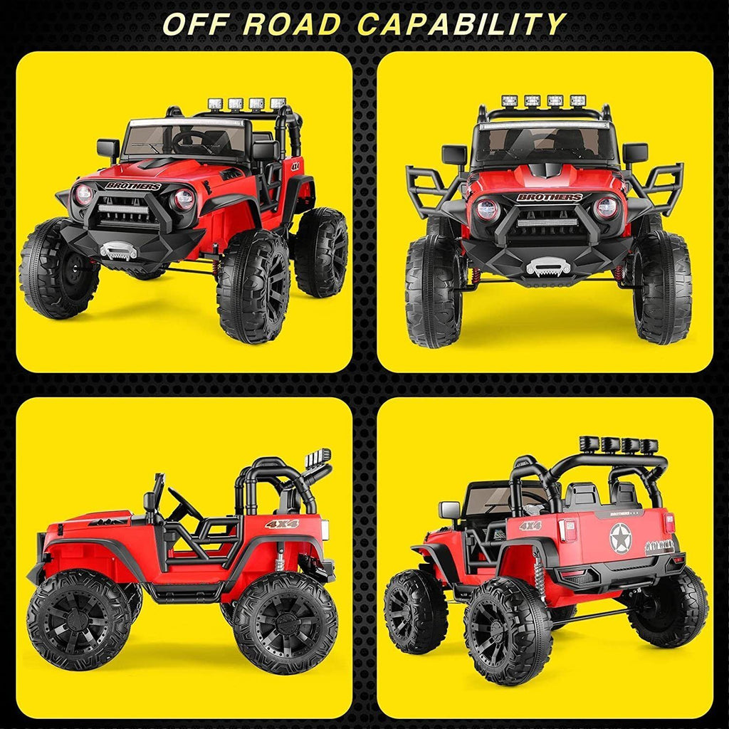12V&24V Electric Ride-On Car for Kids: ATV Truck for Ages 3-8