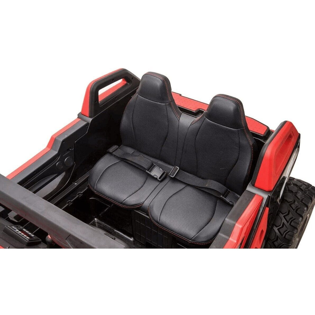 Pink 24V Children's Ride on Car 4×4 UTV Buggy with 2 Seats, Remote Control, and Bluetooth Connectivity