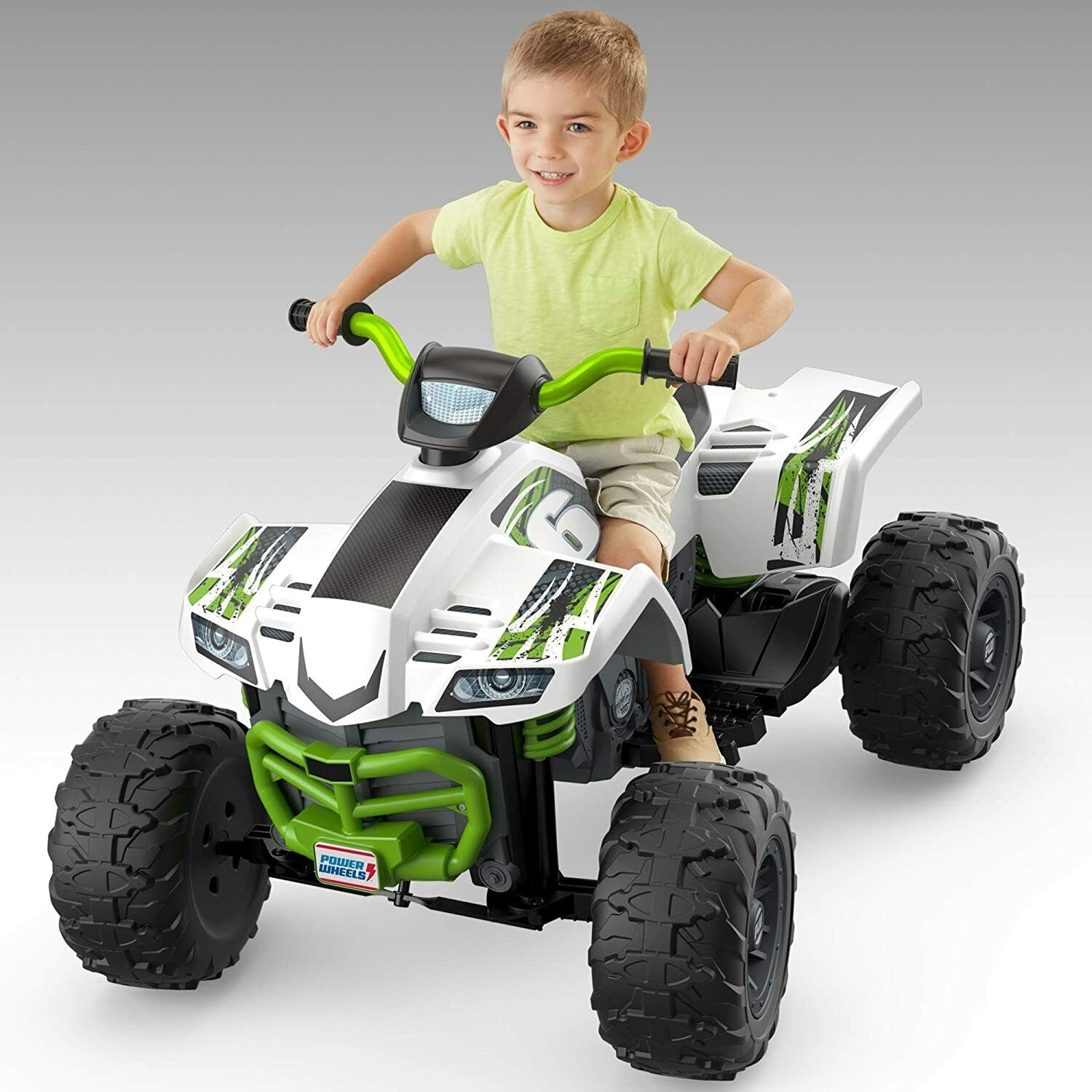 12V Power Wheels Kids Electric Ride-On Racing ATV Quad Bike