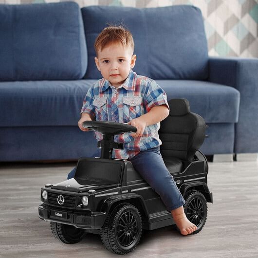 Mercedes Benz G350 3-in-1 Push Car with Canopy - Stroller and Sliding Car Combo
