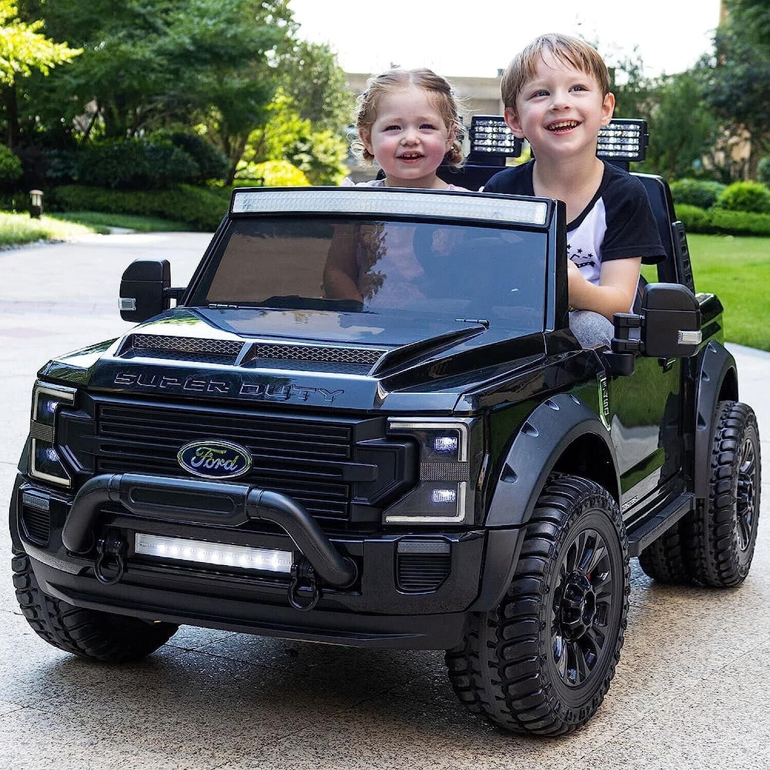 2023 Ford F450 24v 2 Seater Children's Electric Ride-On Truck with Interchangeable Battery