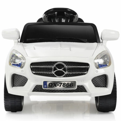6V Kids Ride On Car with RC Remote Control, Battery Powered and LED Lights - Perfect Gift for Outdoor Fun