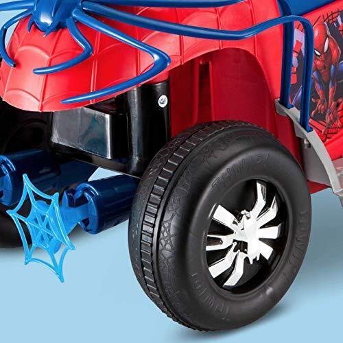 Marvel's Spider-Man Premium Toddler Quad Ride-On for Kids 18-30 Months by Kid Trax