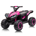 4-Wheel Dual Drive Kids Ride On Car with Parent Remote - 12V Pink