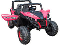 Black Mini Moto UTV 4x4 12v - Ride On Vehicle for Toddlers - Electric Car with Remote Control