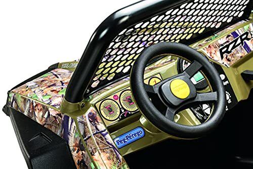 Polaris RZR 900 CAMO Electric Ride-On, Multi-Toned, Age 12+