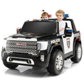 2-Seater Electric Police Car for Kids with Dual Control Modes - 12V Ride On Toy