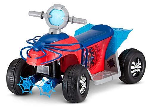 Marvel's Spider-Man Premium Toddler Quad Ride-On for Kids 18-30 Months by Kid Trax