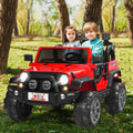 2-Seater Remote Control Ride-On Truck with Storage Room - 12V