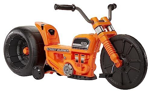 Rev Up Your Ride: Motorcycle-Inspired Street Burner with Adjustable Seat and Durable Design