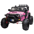 2-Seater Electric Ride-On Jeep with MP3 Player and LED Lights for Kids - Remote Control Included