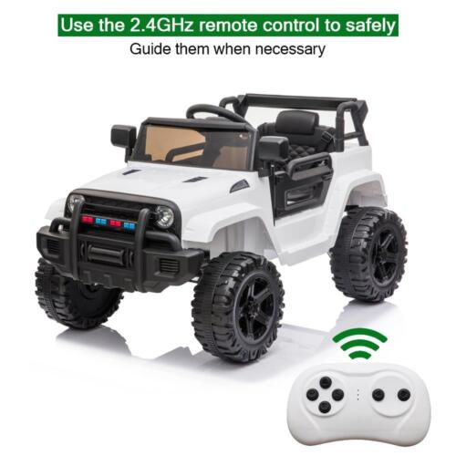 12V Kids Ride On Car Truck with 3 Speed Modes - Perfect Gift for Girls