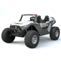 24V Children's Electric Car Off-Road Buggy 4WD UTV - Remote Control, Bluetooth - White