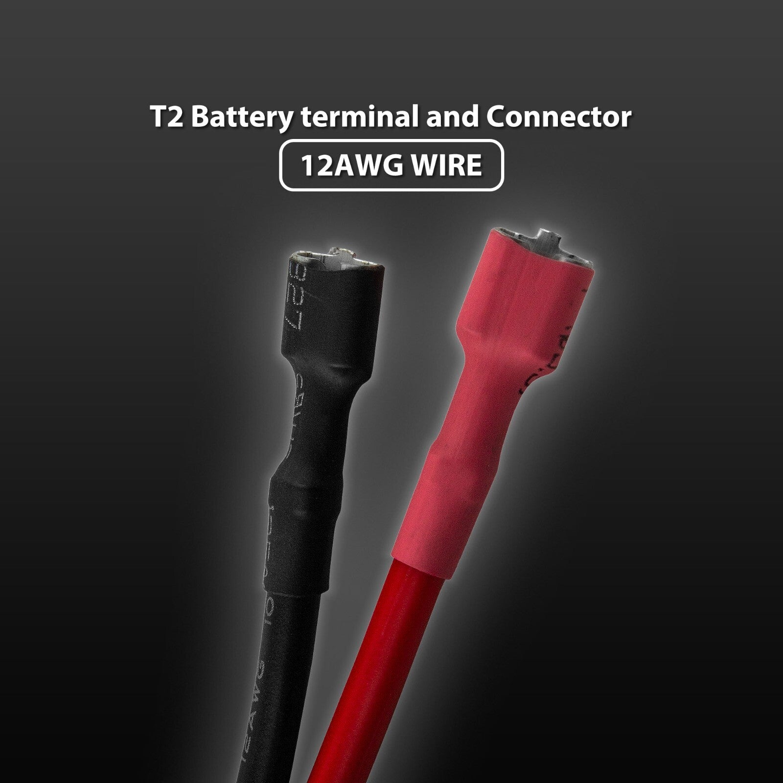 SafeAMP Wire Harness Compatible with 12-Volt Ride-On Vehicle Red 2-Pin Connector