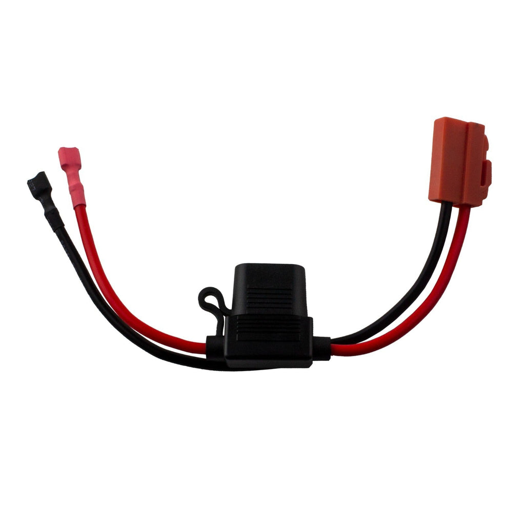 SafeAMP Wire Harness Compatible with 12-Volt Ride-On Vehicle Red 2-Pin Connector