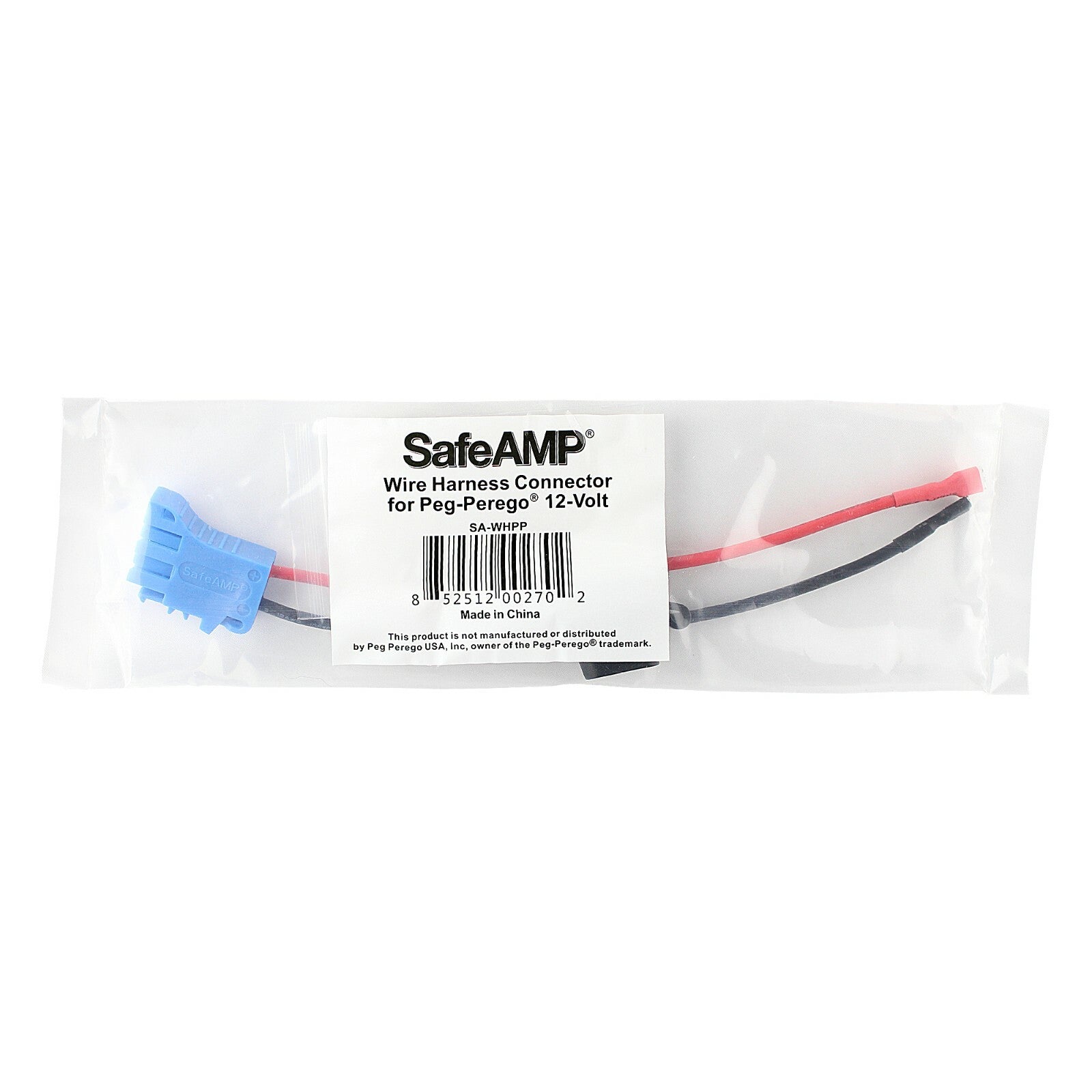 SafeAMP Wire Harness Connector for Peg Perego 12V SLA Battery