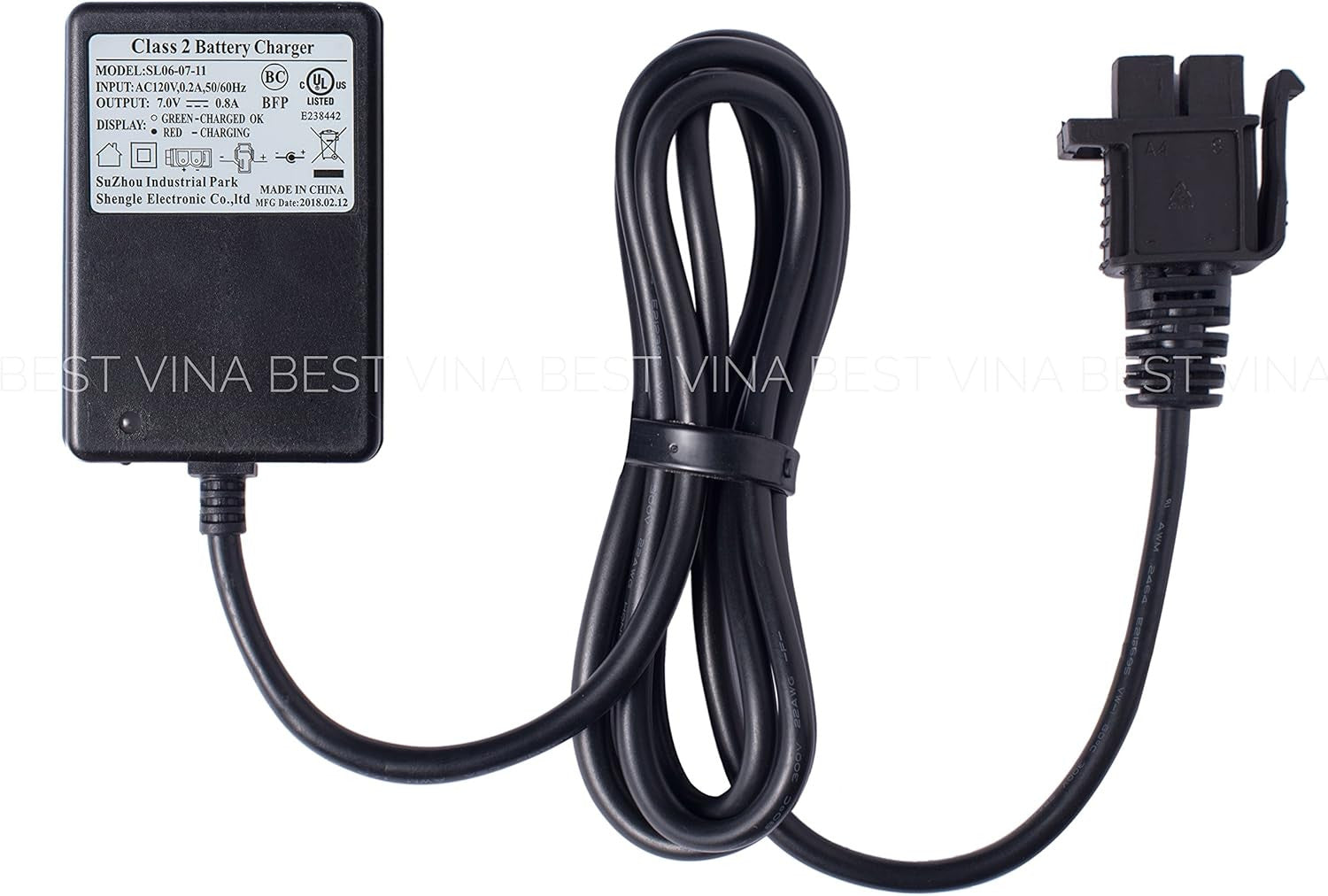 6 Volt Battery Charger for Kids Ride-On Cars and Frozen Scooters