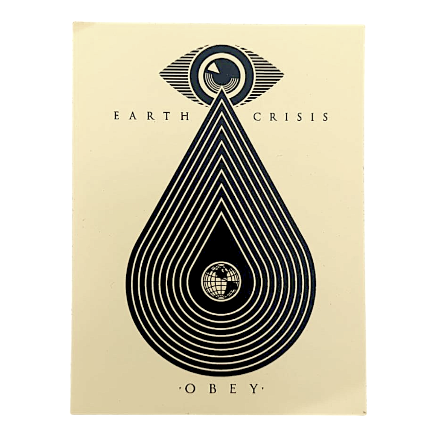Shepard Fairey Earth Crisis Sticker