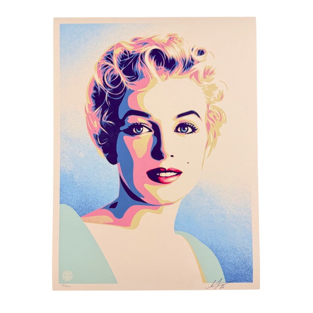 Shepard Fairey "Marilyn Sunrise" Print