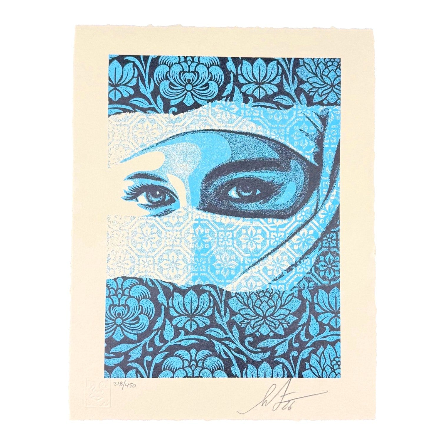 Shepard Fairey "Not a Terrorist" Letterpress Print
