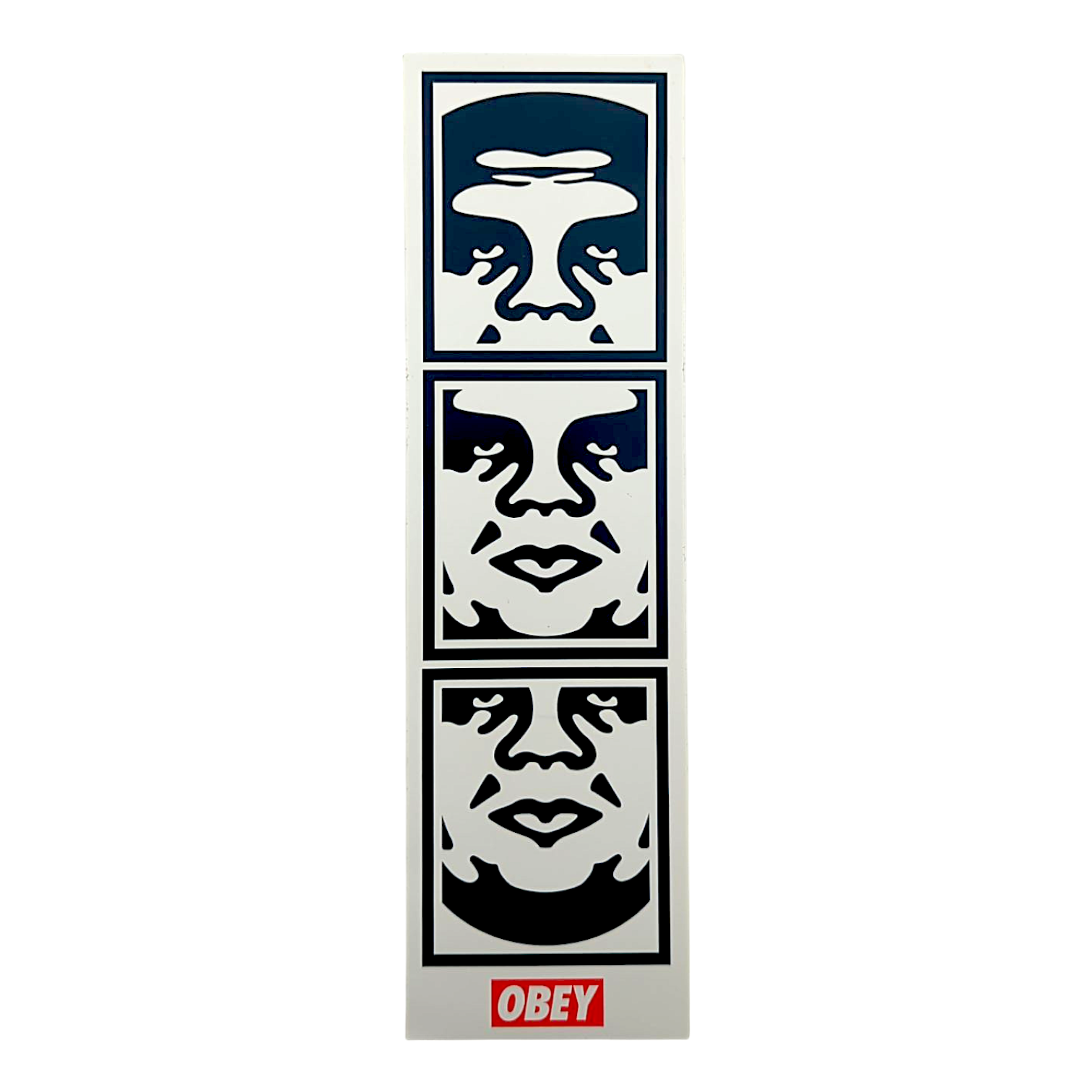 Shepard Fairey OBEY 3-FACE (Large) Sticker