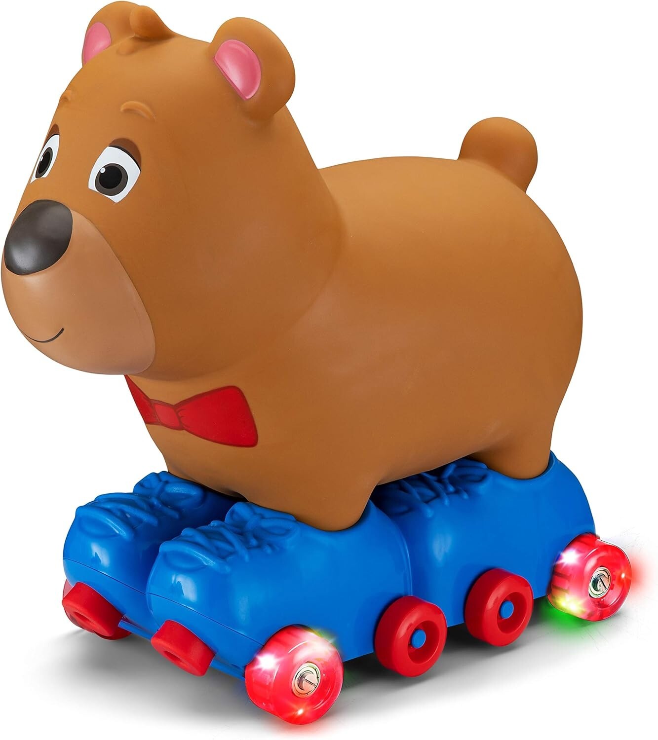 Toddler Foot-to-Floor Ride-On Bear Toy for Kids Ages 1-3 Years