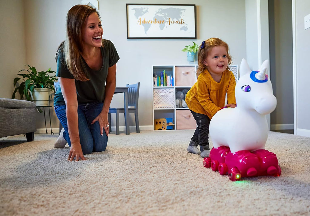 Toddler Unicorn Foot-to-Floor Ride-On Toy for Kids Ages 1-3