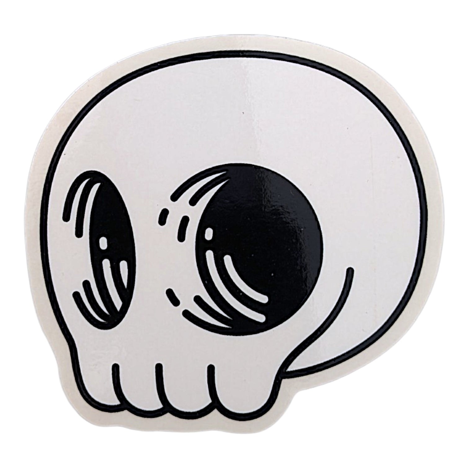 Mike Mitchell Skully Head Sticker