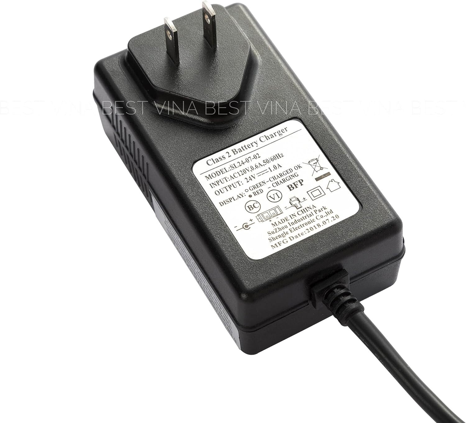 24V Sleek Charger for Children's Electric Cars Compatible with Pink and Grey Models