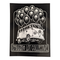 Slinger x Pyroscopic (The Parking Lot Collective) Flying Bus Sticker