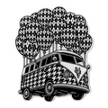 Slinger x Pyroscopic (The Parking Lot Collective) Flying Bus Sticker