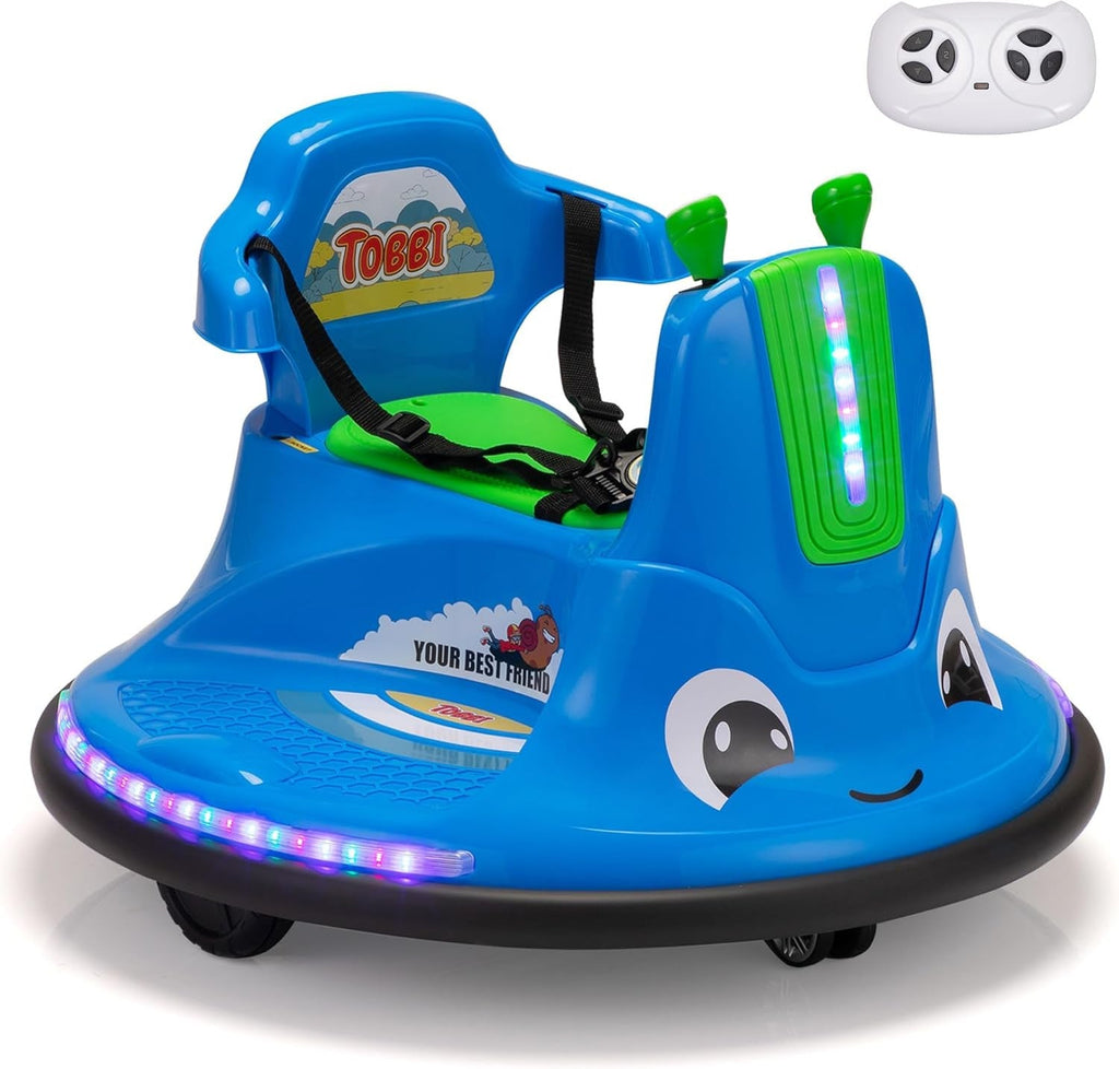 12V Electric Kids Ride-On Bumper Car with Remote Control