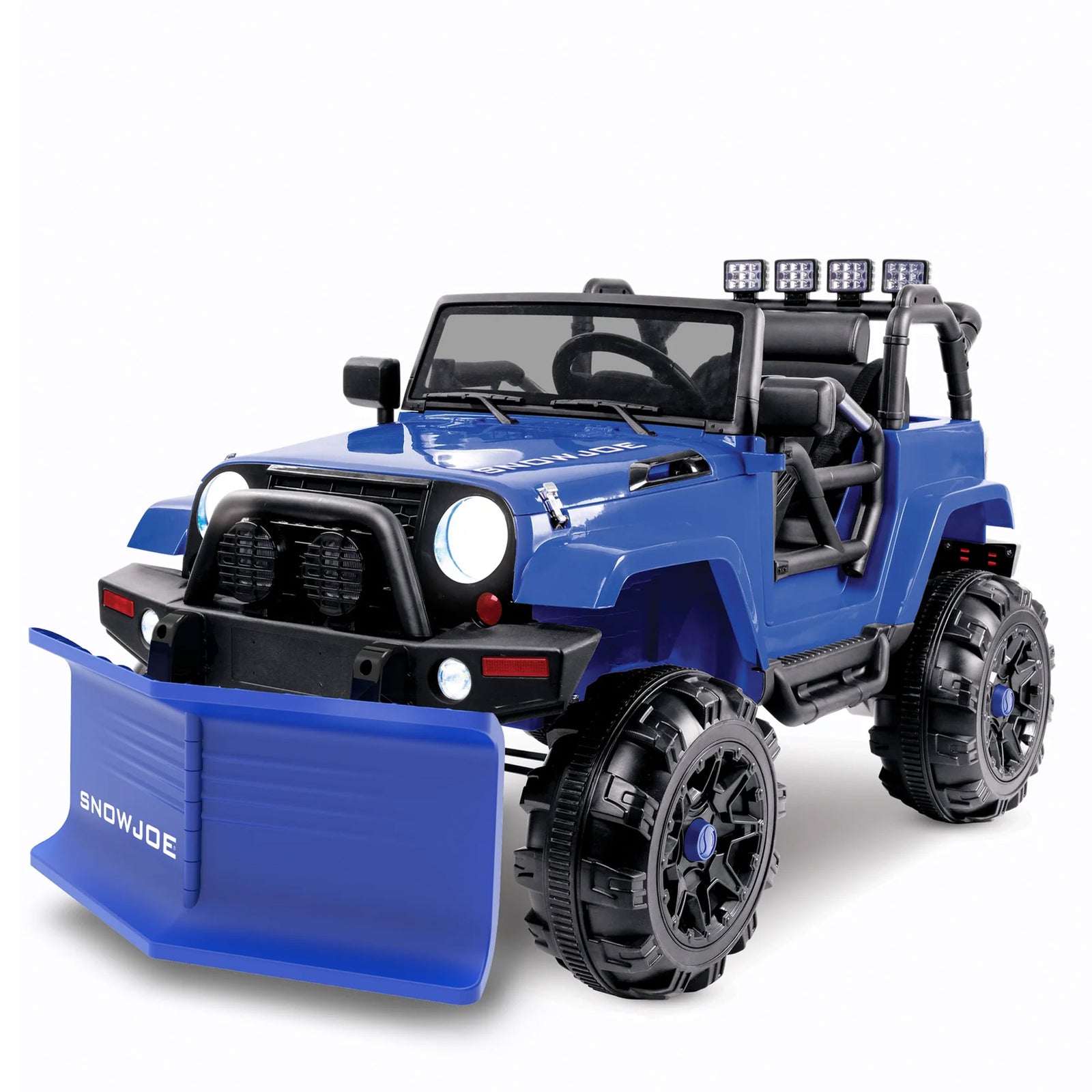 24V Ride-On Snow SUV Toy with Plow, Scoop, and Parental Remote Control