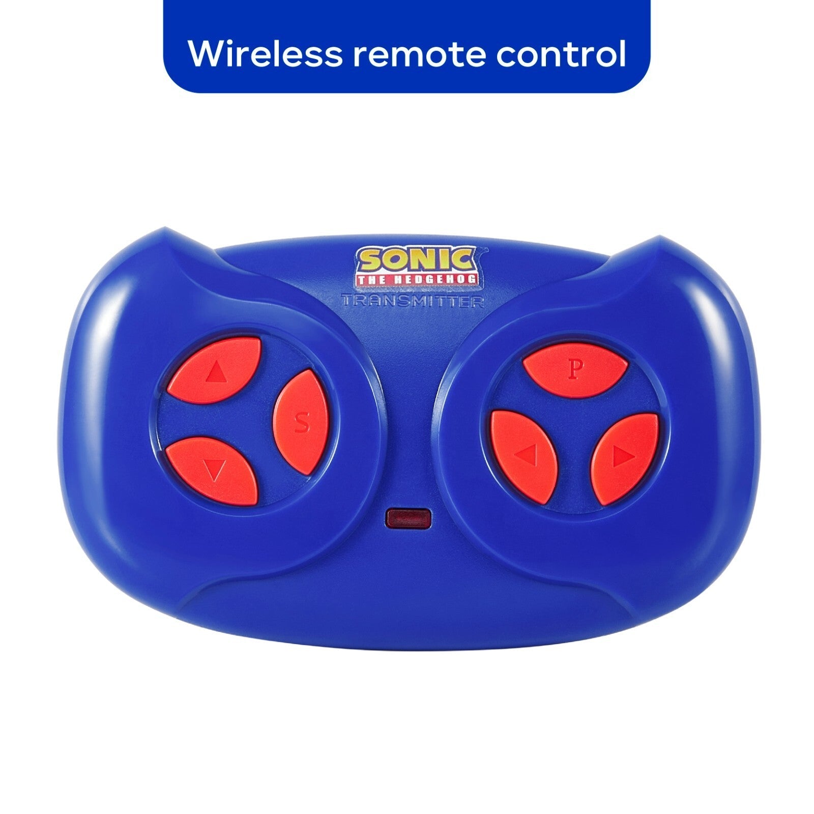 Sonic Hedgehog Electric Bumper Car for Kids 2-Speed 360-Degree Turning